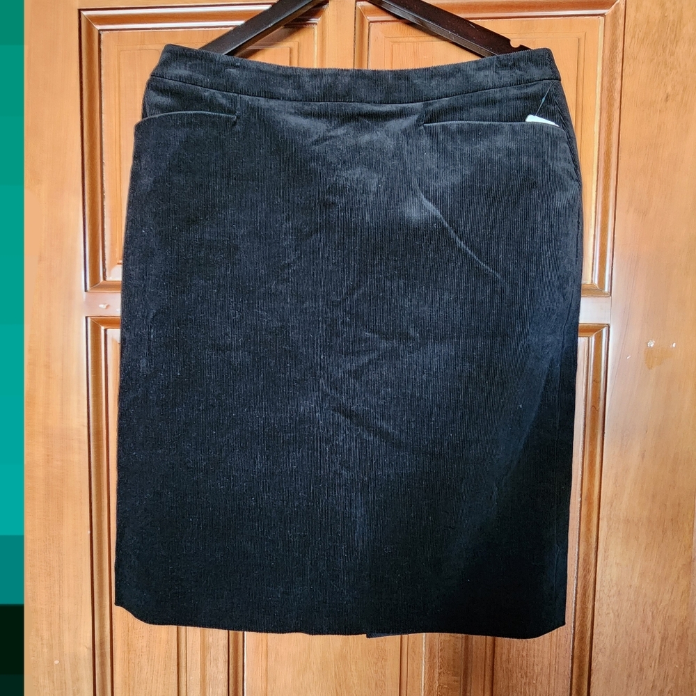 NWT Loro Piana Corduroy Pencil Skirt